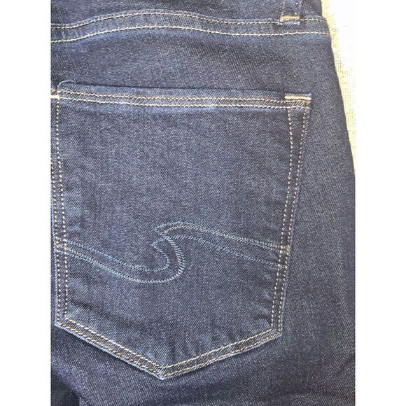 SILVER JEANS Dark Wash Skinny Jeans Size 27/27 - Picture 15 of 15